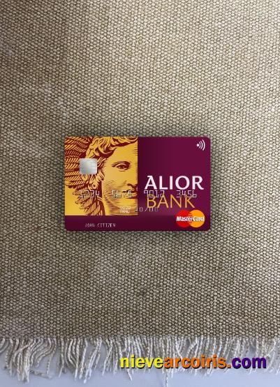 Poland Alior Bank mastercard photolook